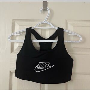 Nike Black Racerback Sports Bra